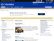 Tablet Screenshot of cyburbia.org